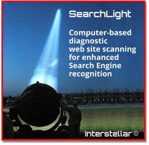 SearchLight  Computer-based diagnostic web site scanning for enhanced Search Engine recognition Interstellar  c